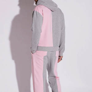 Custom Logo Workout Hoodie Sweat Suit High Quality Tracksuit Street wear Men's Sweatsuit Casual <b>Sports</b> Tracksuit Pullover Set - Product Image 3