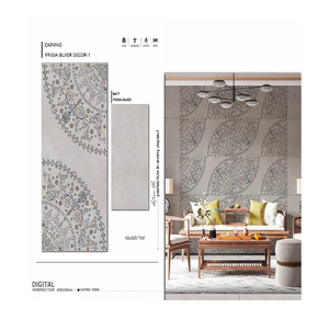 กระเบื้องพอร์ซเลนขัดเงาขนาด600x1200มม. ดีไซน์ทันสมัยทนทานต่อการสึกหรอกระเบื้องปูพื้นภายในห้องและห้องพัก - Product Image 1