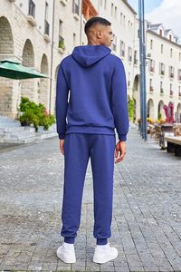 Wholesale Blank Tracksuit Men's Zipper <b>Fly</b> Long Sleeve Sweatshirt DTF Printed Heavyweight <b>Women</b> Custom Logo Polyester/Cotton - Product Image 2