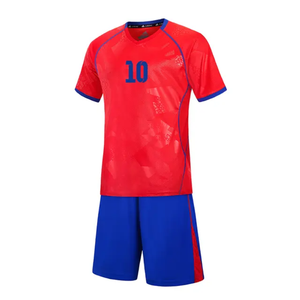 Uniforme de fútbol de poliéster de alta calidad personalizado para hombre, camiseta de fútbol impresa, camisetas MOQ bajas, Tops con técnica de sublimación de nombre - Product Image 6