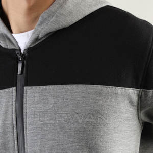 Último estilo de uso al aire libre de los hombres más tamaño chándal logotipo personalizado 100% algodón Material duradero abrigo de invierno con capucha - Product Image 6