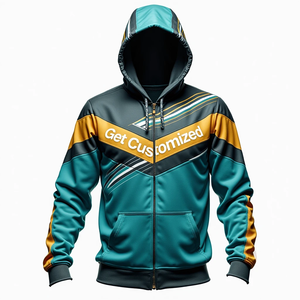 Sudadera con Capucha Personalizada para Hombre, Algodón Combinado, Estilo Urbano Sublimado, Informal y Duradero para un Estilo Cómodo - Product Image 5