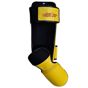 Durable <b>Shin</b> Foam <b>Pad</b> Protector for Kickboxing Boxing MMA Training-Kick-Ass Safety Leg Guard - Product Image 2