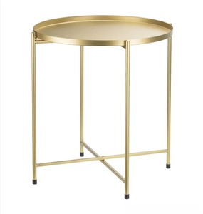 Petite table d'appoint en métal et fer au design luxueux faits à la main Meubles de maison modernes pour la décoration de salon - Product Image 5