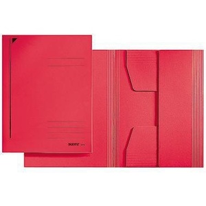 Leitz Pendarec Cardboard 100% Recycled Red DIN <b>A4</b> Legal <b>Folder</b>-Premium File <b>Folder</b> - Product Image 1