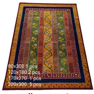 Tapis de haute qualité, fait à la main, en laine, noué à la main, pour salon, chambre à coucher - Product Image 4
