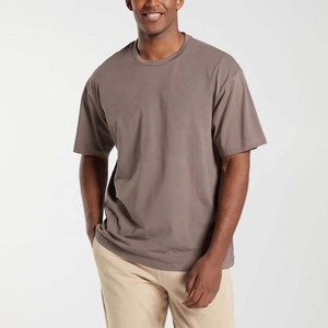T-shirt homme à manches courtes, coupe classique, col rond, tissu jersey, couleur unie, vêtements décontractés, été, t-shirts homme en vente - Product Image 1