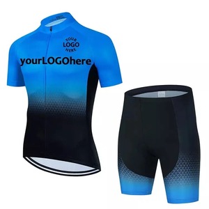 Vêtements de cyclisme 100% Polyester, tissu de maillot de vélo personnalisé, vêtements de cyclisme - Product Image 1