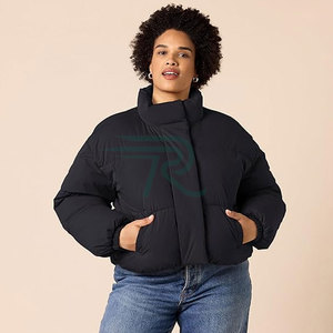 Chaqueta Corta Acolchada Nueva, Chaqueta de Algodón con Logotipo Personalizado, Cierre de Burbuja, Transpirable, Talla Grande, Chaqueta de Otoño - Product Image 6