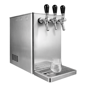Micro Fresh Business 50L Electric Hotel Water Cooler with Hot/Cold/Sparkling <b>3</b>-<b>Way</b> Filtration 1140W - Product Image 1