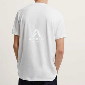 เสื้อยืดคอตตอนโอเวอร์ไซส์วินเทจใส่สบายทรงหลวมธรรมดาโอเวอร์ไซส์ผ้าหนาพรีเมียมสวมใส่ทุกวัน - Product Image 2