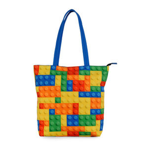 Bolsas de mano impresas de lona de algodón de tamaño mediano, diseño personalizado, lona AA reutilizable reciclable sostenible para la promoción de la India - Product Image 1