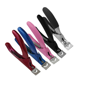 Cortador de uñas de acrílico rosa, cortador de puntas, Metal francesa de herramienta de corte de punta, cortador de puntas de uñas de acero inoxidable para manicura - Product Image 2