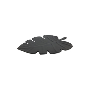 Plato en forma de hoja de Metal de aluminio de diseño antiguo, plato de Color dorado para el hogar, utensilios de cocina, plato de mesa para servir alimentos - Product Image 2
