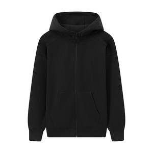 เสื้อมีฮู้ดฮิปฮอปแบบหรูหราขนาดใหญ่ผ้าคอตตอนโอเวอร์ไซส์ - Product Image 1