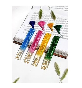 Marca de libro de resina epoxi de buena calidad, precio asequible, producto hecho a mano, de alta calidad Natural resina epoxi, marca de libro de lectura, estilo superior - Product Image 5