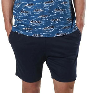 Ensemble d'été tendance pour hommes logo personnalisé deux pièces tenue décontractée de haute qualité imprimé T-Shirt ensembles courts respirant - Product Image 6