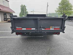 Direct Manufacturer Price 7 x 14 FT Heavy Duty Belmont DLX8214-14K Hydraulic Dump Trailer for Gravel, Sand & Debris Hauling - Product Image 4
