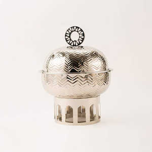 Elegant Casserole Dish Stainless Steel <b>Lid</b> for Perfect Food Warmth Presentation Eco-friendly Housewarming Gift Country Design - Product Image 1