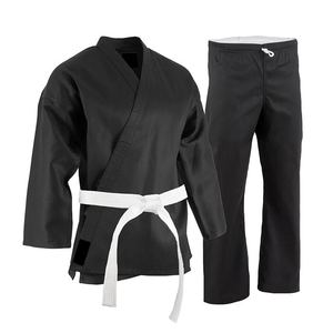 Uniforme de Karate con logotipo personalizado de alta calidad al por mayor, uniforme de Karate a precio barato con cinturón, Kimono de Karate para adultos, uniforme Gi a la venta - Product Image 1