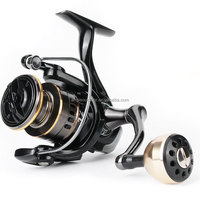 Promotion Exceptionnelle Marchandise en Stock 10 KG Frein Bobine Métallique Manivelle Métallique Support Moulinet de Pêche à Lancer en Mer Moulinets de Pêche Moulinet à Lancer Léger