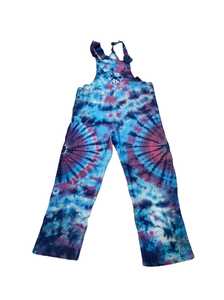 Combinaison moulante imprimée tie-dye pour femmes été bohème sans manches col en v mode décontracté élégant avec fermeture à la taille élastique - Product Image 6
