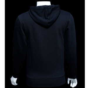 Sudaderas con capucha de lana de algodón 100% de manga larga personalizadas para hombres y mujeres con bolsillo de canguro para hombres, ropa de manga larga suelta de otoño, sudaderas con capucha - Product Image 4