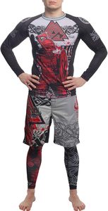 Protectores de erupción de manga completa para hombres de alta calidad con impresión sublimada y diseño transpirable para deportes con logotipo personalizado en la camisa - Product Image 4