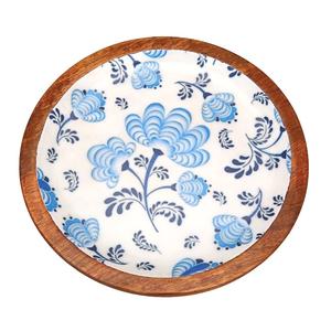 Contenedor de comida duradero redondeado decorativo, cuenco de madera de acacia, cuenco para servir de almacenamiento de ensalada de frutas de madera más grande - Product Image 6