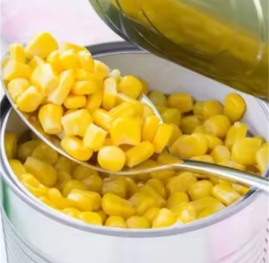 Maíz Dulce Amarillo Enlatado al por Mayor, Conservado en Almíbar y Sal, Lata de 3 kg, Producto de Tailandia - Product Image 1