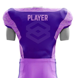 Hot Selling <b>Cheap</b> Price Custom Design American Football Uniform Summer Short Sleeve Breathable High Quality - Product Image 5