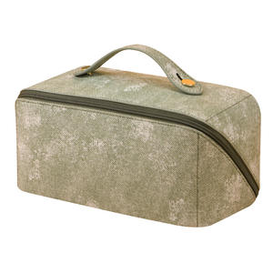 PU Leather <b>Makeup</b> <b>Bag</b> Large Capacity Multifunction Portable Cosmetic <b>Bag</b> for Women Factory Direct - Product Image 4