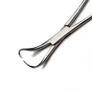 Pince à serviettes de haute qualité, sur mesure, en acier inoxydable, forceps chirurgical manuel, certifié CE ISO13485 Classe I - Product Image 2