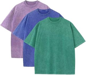 T-shirts d'été surdimensionnés en soie/coton à prix réduit, style vintage, coupe classique, manches courtes, décontractés, écologiques, séchage rapide pour hommes - Product Image 4