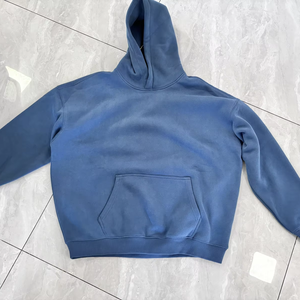 Pull à capuche en molleton de coton 100% de luxe 400G imprimé numérique personnalisé surdimensionné lourd pour l'hiver - Product Image 2