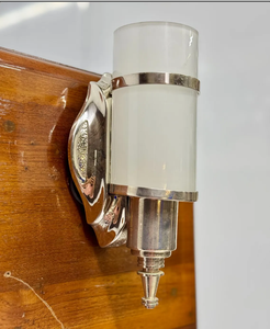 ตะเกียงน้ำมันทองเหลืองพร้อมลูกบอลมีกิมบอลพร้อมโคมไฟตั้งทำด้วยมือ - Product Image 1