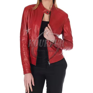แจ็กเก็ตหนังแกะสำหรับผู้หญิงแจ็กเก็ตแฟชั่นใหม่ฤดูใบไม้ร่วงฤดูหนาว - Product Image 3