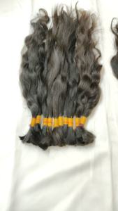 Haute qualité 100% naturel Remy indien cheveux faisceaux Machine Double trame tressé simple tête donneur Extensions toutes les couleurs - Product Image 5