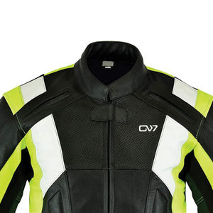 Vestes de moto en cuir fabriquées par un fabricant professionnel à vendre à bas prix Vestes de moto avec logo personnalisé - Product Image 5