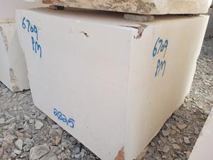 Blocs de pierre calcaire blanche sur mesure en gros, blocs de pierre à motif calcaire blanc, matériau de construction de haute qualité - Product Image 4