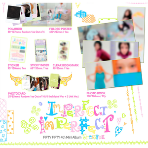 FIFTY FIFTY - Imperfect-I'mperfect มินิอัลบั้มชุดที่ 4 (Dressy we / Messy me Ver) - Product Image 4