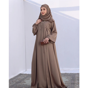 Nouvel arrivage de robes abaya de luxe pour femmes vêtements islamiques Abaya imprimée pour femmes robe musulmane pour l'extérieur - Product Image 1