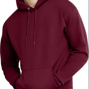 Sudaderas Casuales de Invierno para Hombre, Color Sólido, Moda Informal, Corte Regular, 100% Algodón, Felpa, Transpirable, Ecológicas - Product Image 1