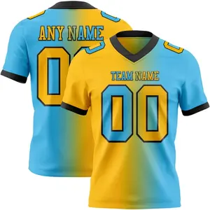 Jersey de fútbol americano bordado, uniforme de todos los equipos, envío de alta calidad - Product Image 3