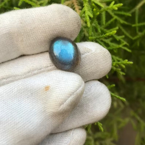 Aaa + Lớp Tự Nhiên Labradorite Đá Quý Đẹp Màu Xanh Lửa Màu Cổ Điển Hình Bầu Dục Cắt Cab Thanh Lịch Mảnh - Product Image 1