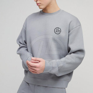 Survêtement en coton doux pour homme avec sweat à capuche baggy et pantalon ample à cordon de serrage Streetwear Baggy pour homme - Product Image 5