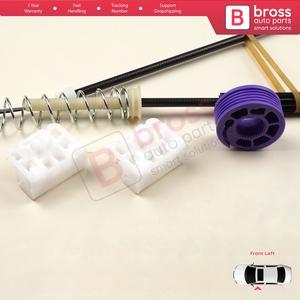 Juego de Reparación de Elevalunas Eléctrico BWR648, Puerta Izquierda para A3 MK2 8P1 8PA 2003-2012, 2/3 Puertas, Coupé HB 8P3837461 - Product Image 4