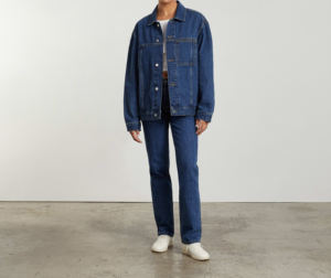 Veste en jean élégante OEM Vestes en jean unisexe décontractées Streetwear avec logo personnalisé pour femmes - Product Image 2