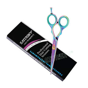 Tijeras de corte de pelo profesional 6,5 Acero inoxidable japonés 2,7 hoja de afeitar tijeras de peluquero de alta calidad - Product Image 1