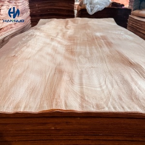 Placage d'Okoumé Naturel Hannuo Personnalisable 0,5 mm 1 mm 1,5 mm Grade C pour Contreplaqué en Bois de <span class=keywords><strong>Garbon</strong></span> - Product Image 5